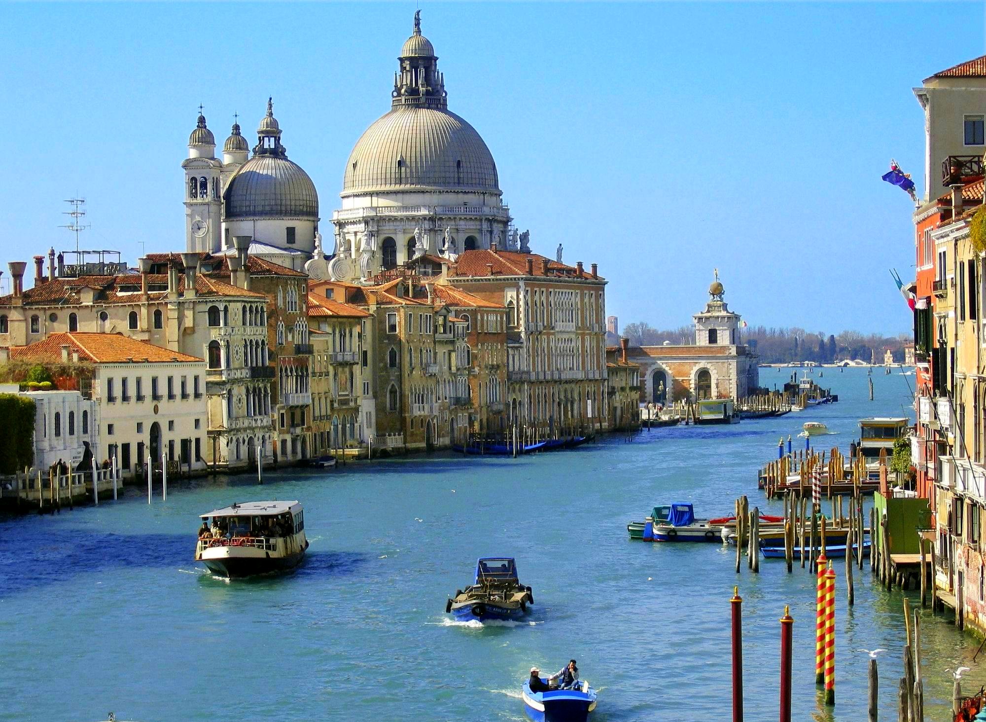 Город Венеция в Италии